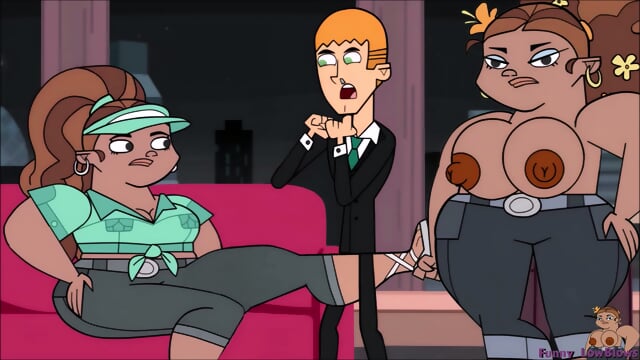 ballbusting FAT EBONY gorda rodillazo huevos TOTAL DRAMA Odisea del Drama Egipto