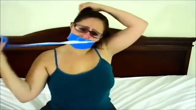 To Self Gagging  Kinky4Ever