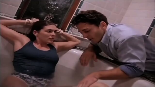Paige Turco Takes A Bath  Kinky4Ever