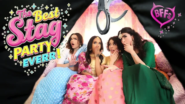 Naudi Nala, Satine Summers, Nina White & Nikki Slick - Indian Bachelorette Party