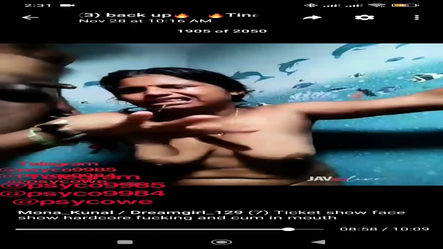 Mona_Kunal / Dreamgirl_129 10 Ticket shows avaÃ®lable sexy milf HardcÃ³re fucking , cum in mouth , face show , pÃ©e show , 3 some show avÃ¡ilable inboxx me telegraam to jÃ³in my chanlÃª my id @Psyco9984