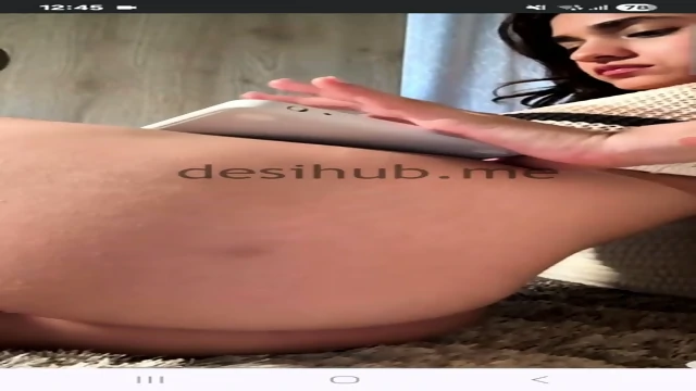 Insta Cutie Fathima Pantyless Riding a Dildo Machine Until She Cums Hard