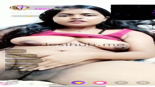 Famous Travel Influencer Nude Chamet Live Stripping Full Nude Boobs Pressing Pussy Masturbation