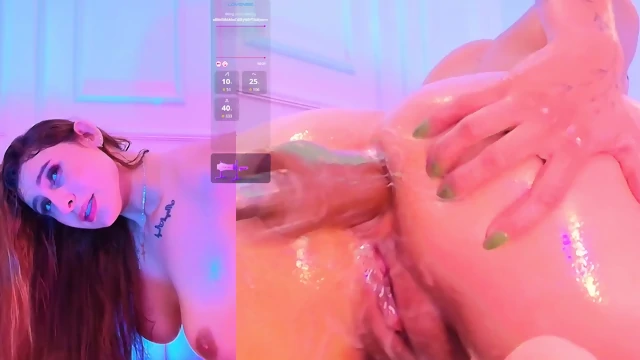 Luna Moroe Latina Slut Taking Dildo Camshow