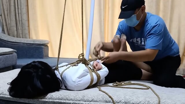 Chinese Bondage  Teaser Video  Kinky4Ever