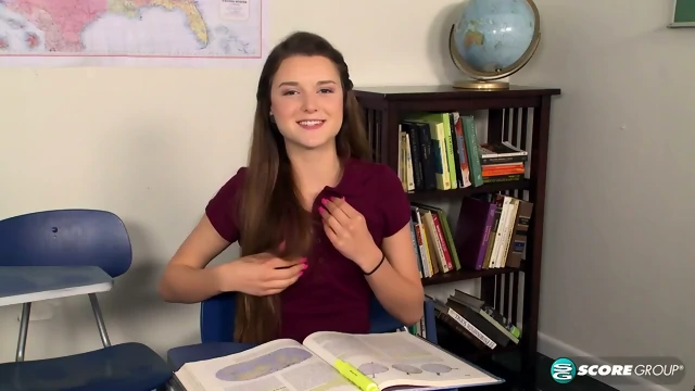 Cute Teen School Girl