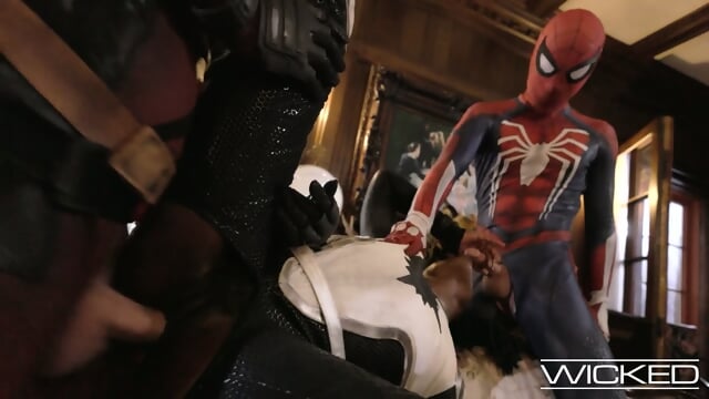 Wicked Best Of Spidey Pool Scenes Keep Watching Until The End For The HOTTEST THREESOME EVER  college-girl
