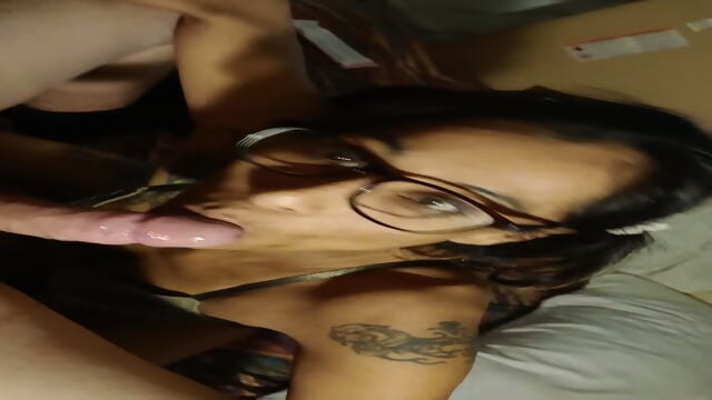 Junkie meth whore paying her debt only way she knows how best