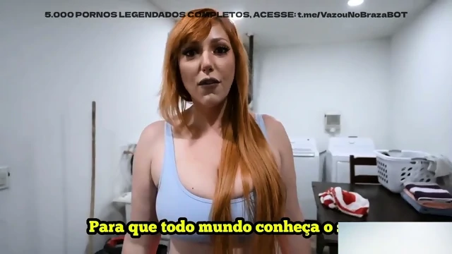 PORNO COM LEGENDA MILF RUIVA PEGOU O DOTADO ESPIANDO ELA