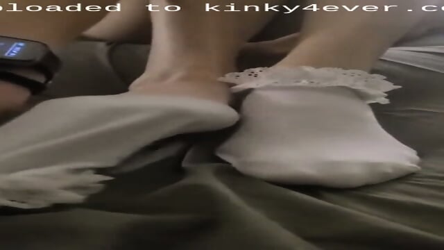 Amateur Girlfriend Removes Her White Socks And Shows Her Hot Feet  Kinky4Ever