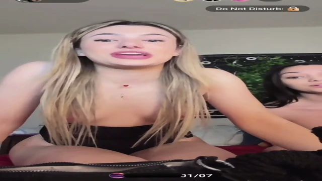 Two Friends Showing Off On Live