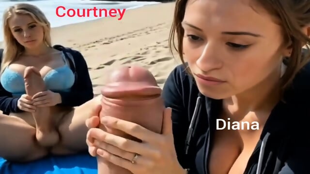 Heather McGuires Friend Diana, Her Monster Cock Suprise