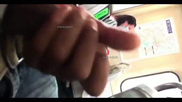 encoxada dickflash grope candid cum