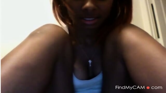 Ebony Solo Webcam Show with Vibrator