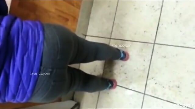 Encoxada dickflash grope encojoin