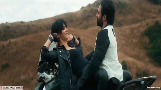 Liplock Scene while bike riding