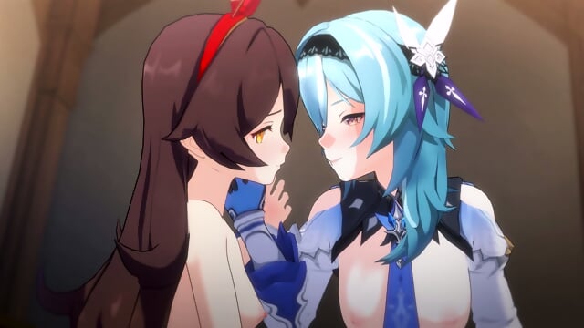 Eula’s Harem – Amber & Mika Animation