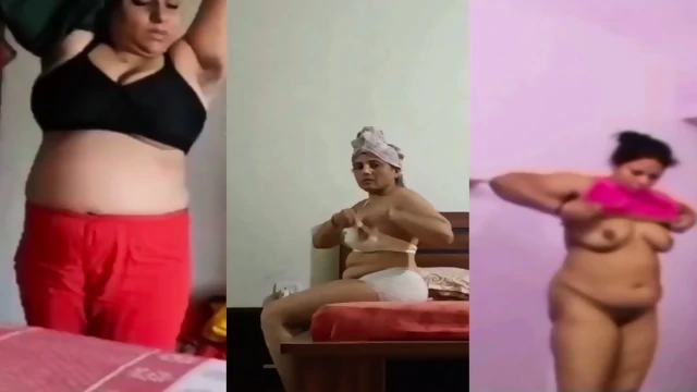 Hidden MMS! Desi Chubby Aunties After Bath🛁🥻Compilation