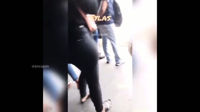 Encoxada Dickflash Grope Cum Encojoin