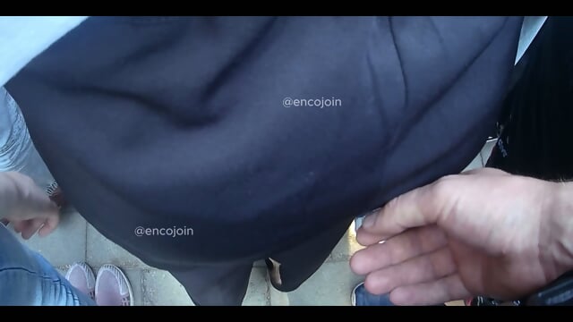 Encoxada Dickflash Grope Cum Encojoin