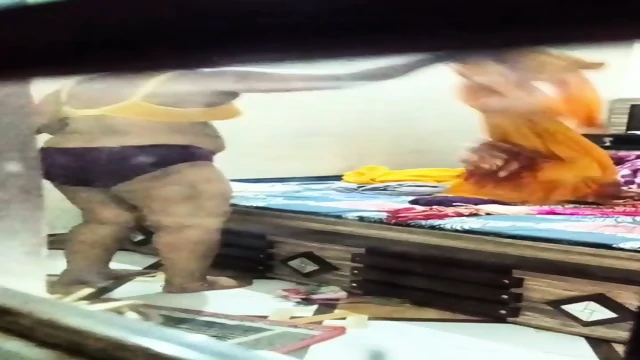Aunty Changing Clothes Secretly Captured