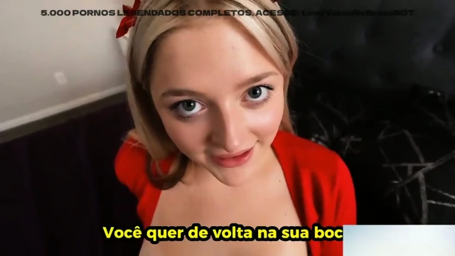 Pegou a meia irmÃ£ assistindo pornÃ´ - legendado