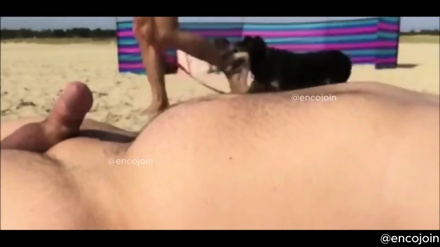 Encoxada flash cum girl public