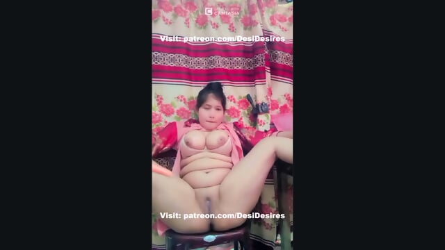 Bigboob Beautiful Sexy Horny Bengali Girl Masturbating With Carrot