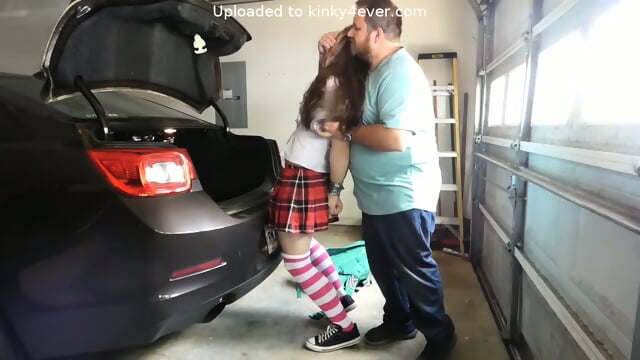 Schoolgirl Put In Trunk  Kinky4Ever