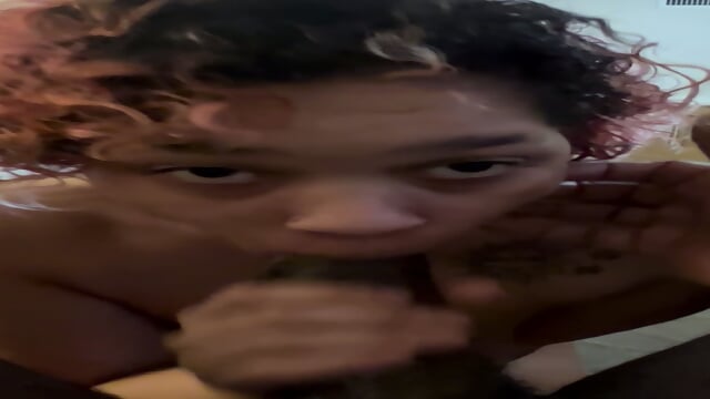 Sweet teenage blowjob