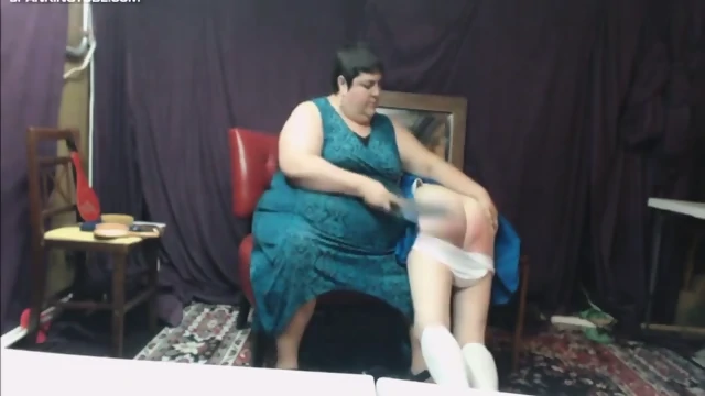 Bare Bottom Punishment For A Naughty Gurl  Kinky4Ever