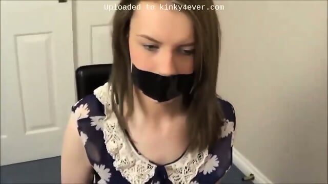 Candy Tied To Chair  Kinky4Ever