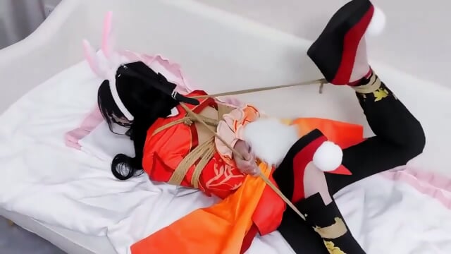 Split Leg Struggle  Kinky4Ever