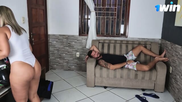 Cleaning my neighbor's building for his fat ass! - Hot hard-core porn!