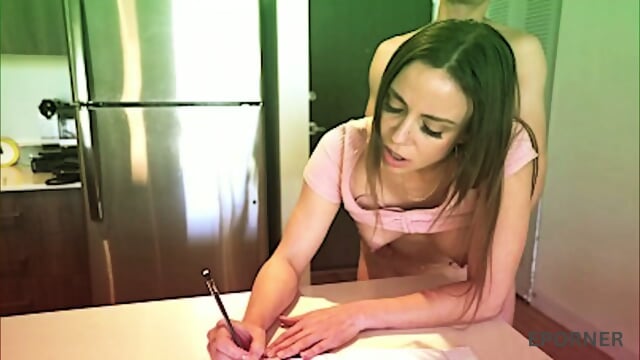 Eporner Exclusive ~ getting ready for the math test.