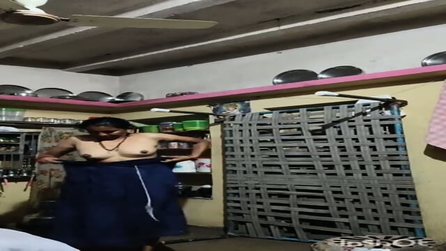 Indian Aunty Changing Clothes Secretly Recorded By Stepson