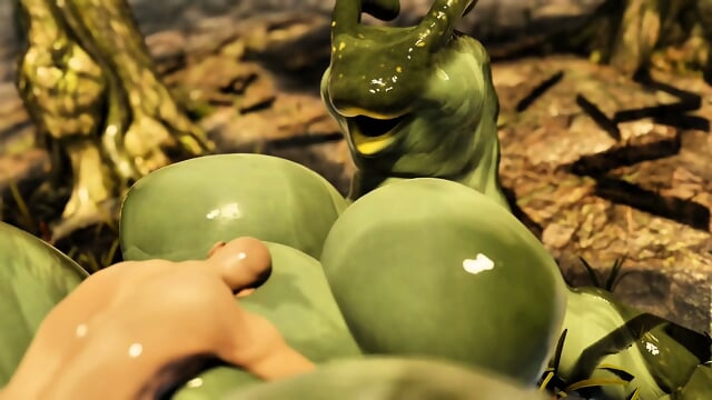 Female slug gets laid