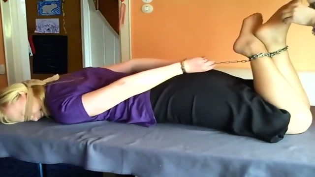 German Amateur Hogtied And Tickled  Kinky4Ever