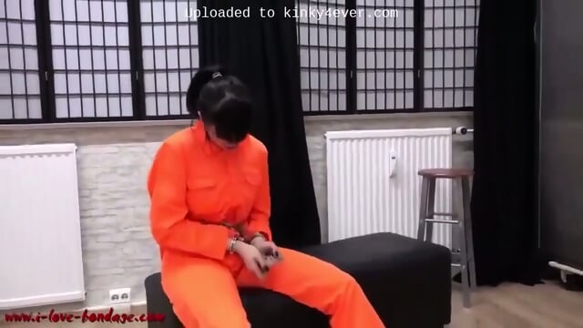 Girl Cuffed In Waist Chain  Kinky4Ever