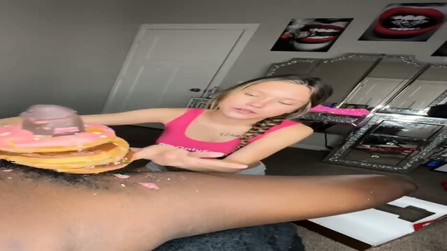 Krispy Kreme BBC Blowjob