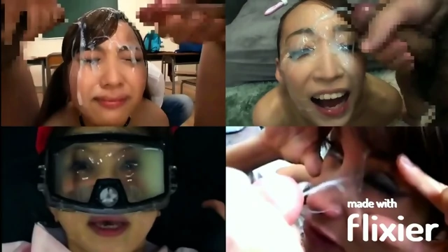 Cum In Their Eyes Bukkake PMV