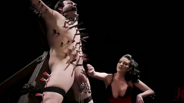 Tormenting A Slave Boy With Cherry Torn  Kinky4Ever