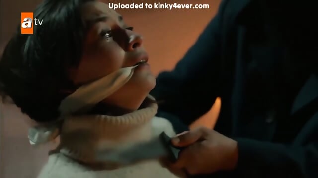 Turkish Cleavegag Scene  Kinky4Ever