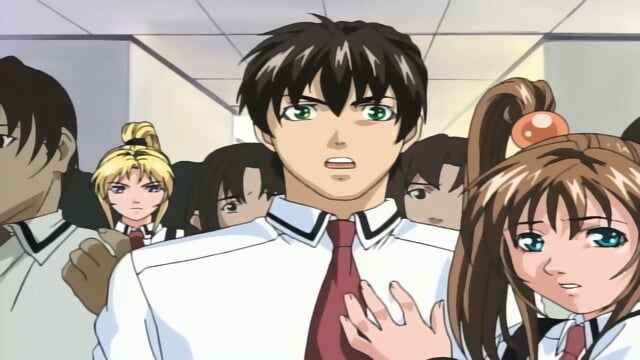 Hentai teens fucking in storage room