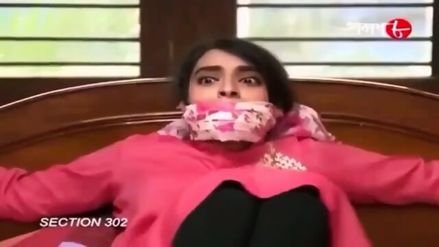 Otm Scarfgag Tied On Bed  Kinky4Ever