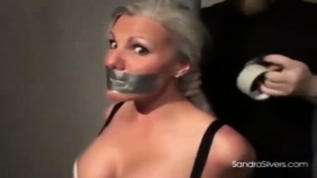 Saran Wrap For Busty Bitch  Kinky4Ever