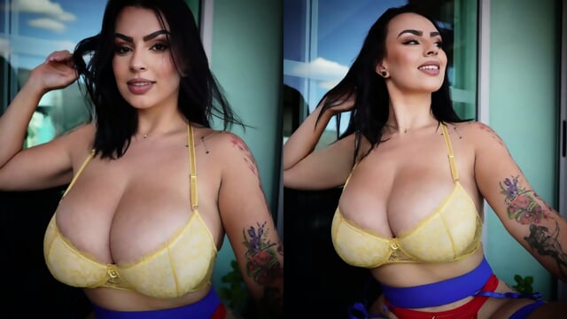 caught my stepsister masturbating