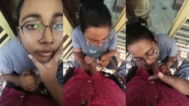 Glasses Horny Girl Giving Cuckold To Lover Mms Indian Cuckold