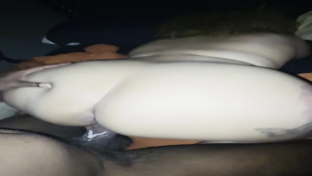 Mixed Chick Creamy Pussy Taking BBC