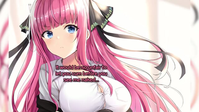 [ Hentai Joi ] Tutoring session with Nakano Nino went completely wrong! (Femdom / Teasing / Possible ruin / edging / )